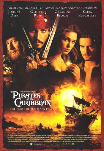 Piratas das Caraíbas: A Maldição do Pérola - Cartazes