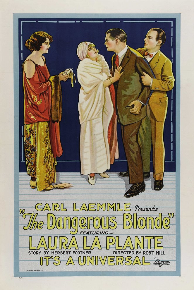 The Dangerous Blonde - Julisteet