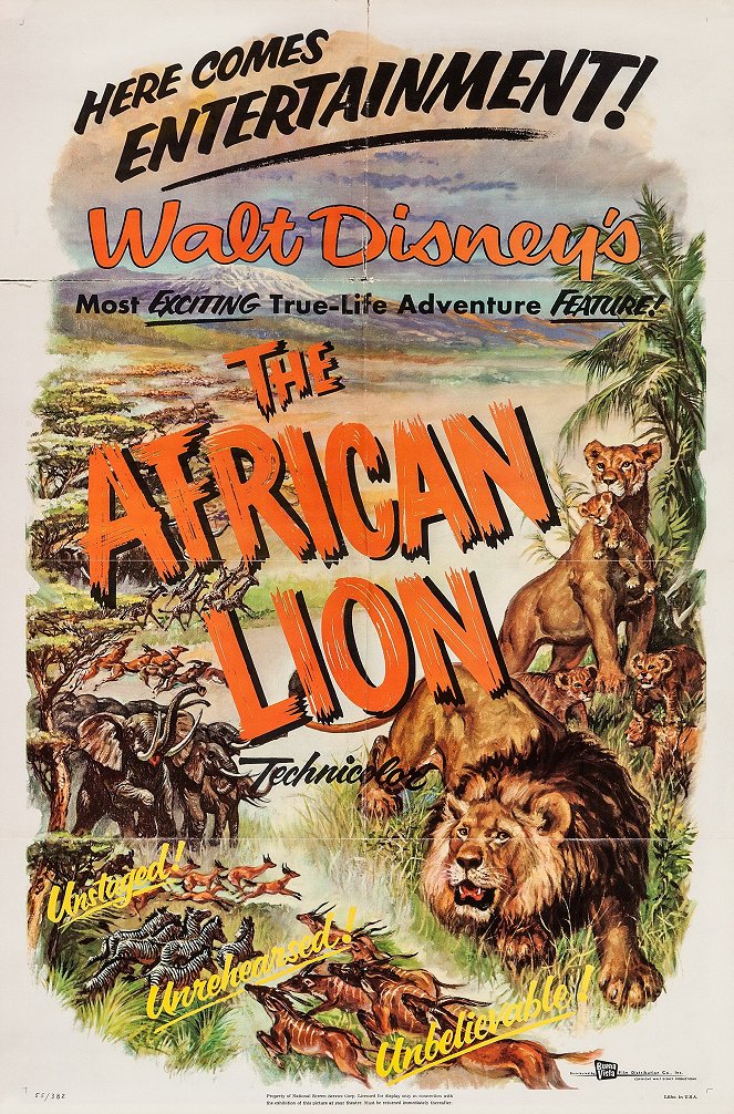 El león africano - Carteles