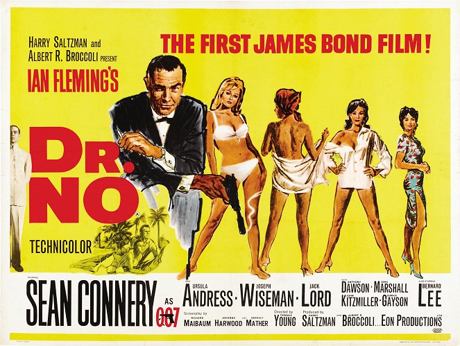 James Bond 007 jagt Dr. No - Plakate