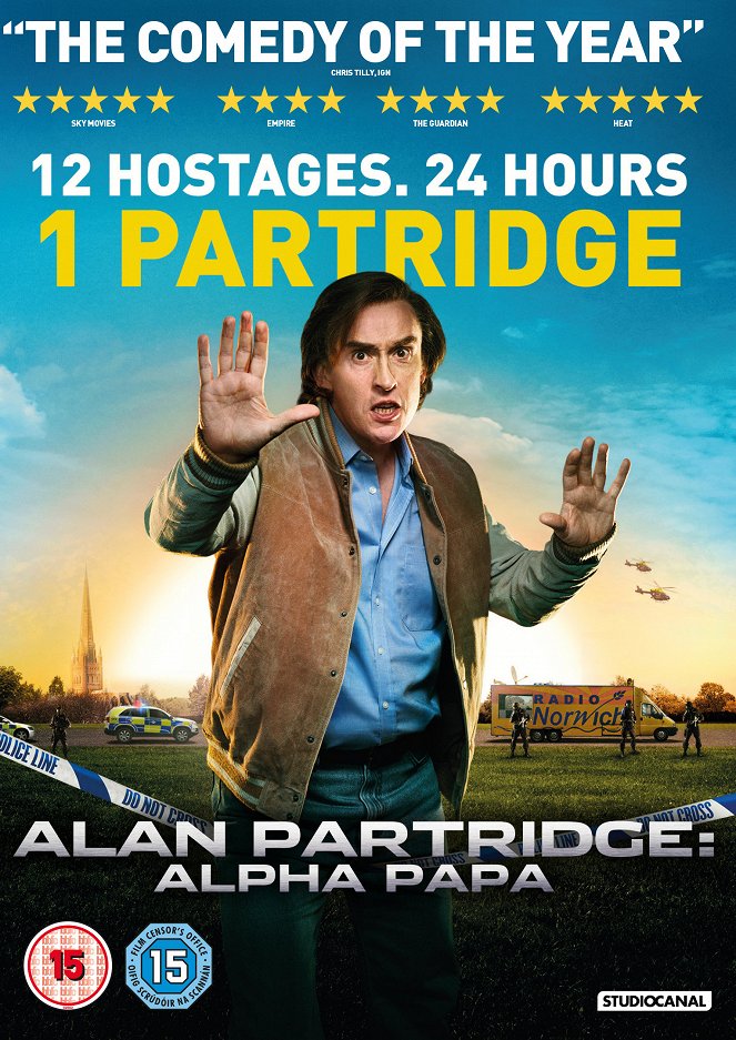 Alan Partridge: Alpha Papa - Plakátok