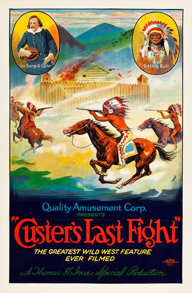 Custer's Last Fight - Cartazes