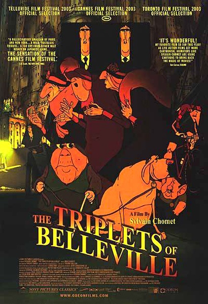 The Triplets of Belleville - Posters