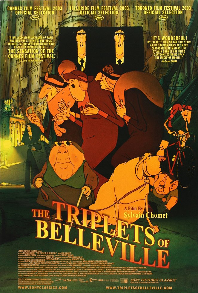 The Triplets of Belleville - Posters