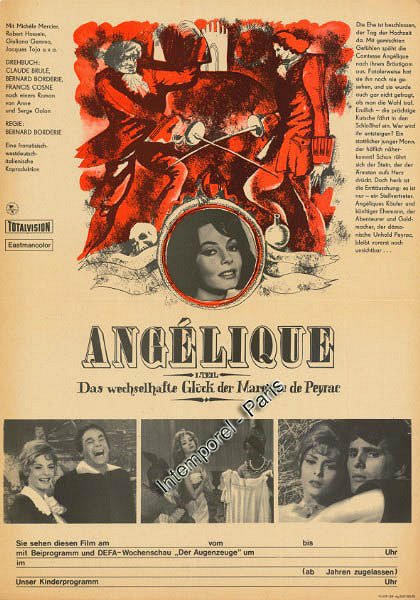 Angélica, a marquesa dos anjos - Cartazes