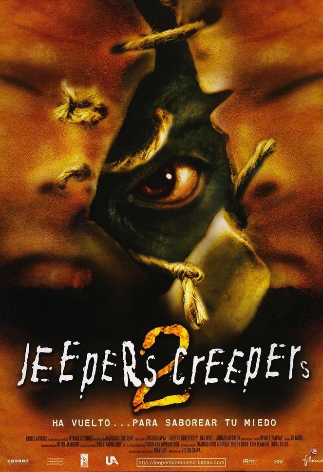 Jeepers Creepers 2 - Carteles