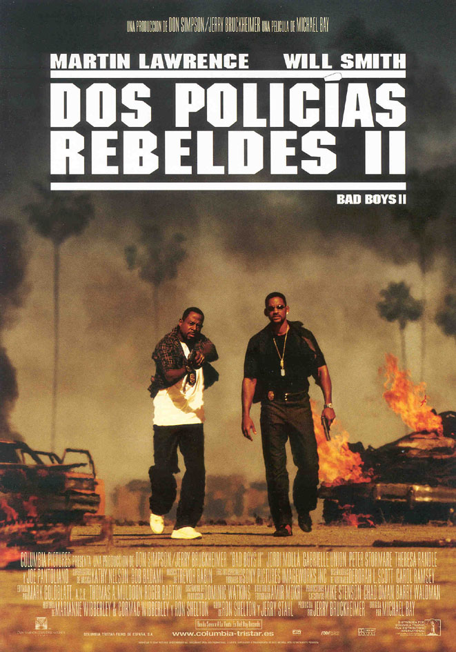 Dos policías rebeldes II - Carteles
