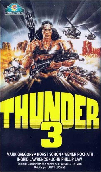 Thunder 3 - Carteles