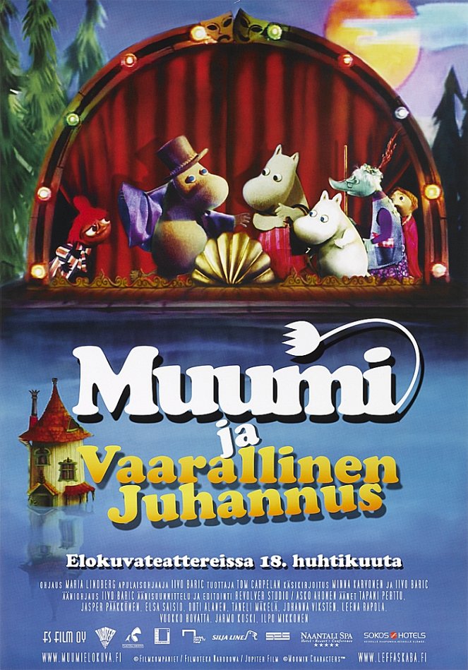 Moomin et la folle aventure de l'été - Affiches