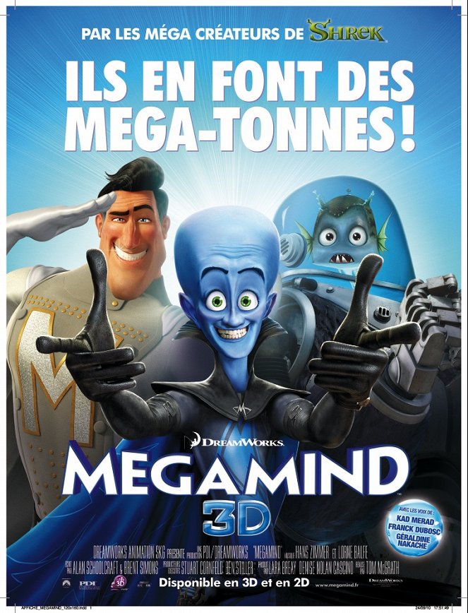 Megamind - Affiches