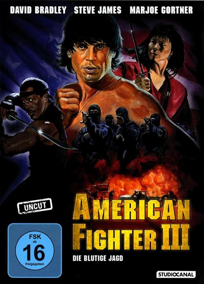 American Fighter 3 - Die blutige Jagd - Plakate