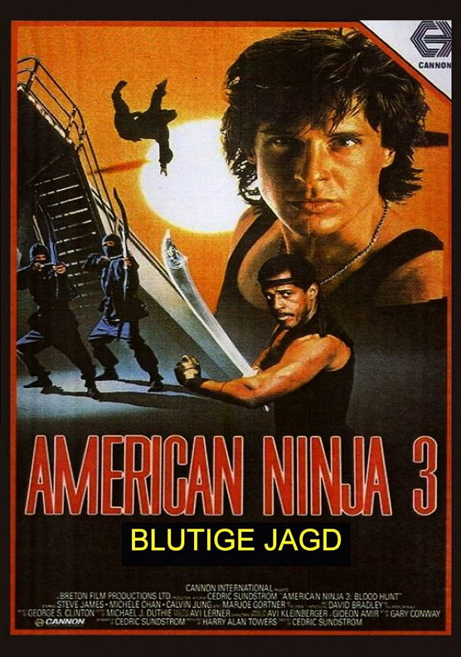 Um Ninja Americano 3 - Cartazes