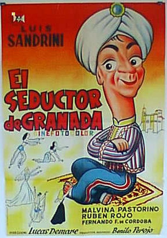 El seductor de Granada - Julisteet