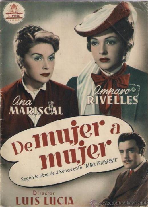 De mujer a mujer - Affiches