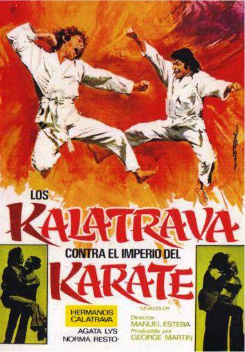 Los kalatrava contra el imperio del karate - Plakaty