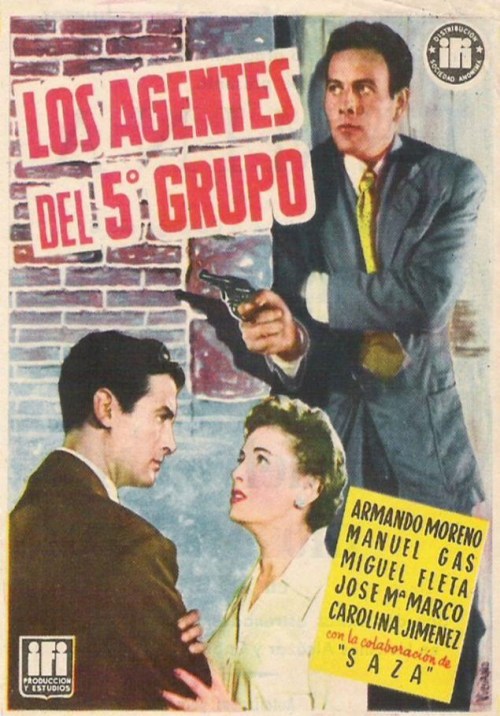 Los agentes del quinto grupo - Posters