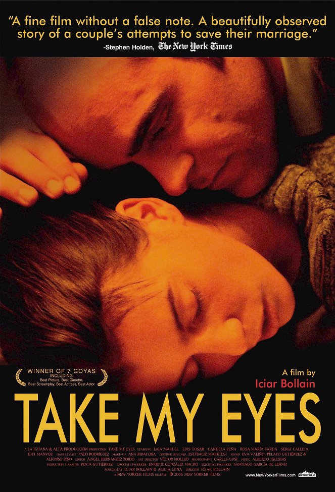 Take My Eyes - Posters