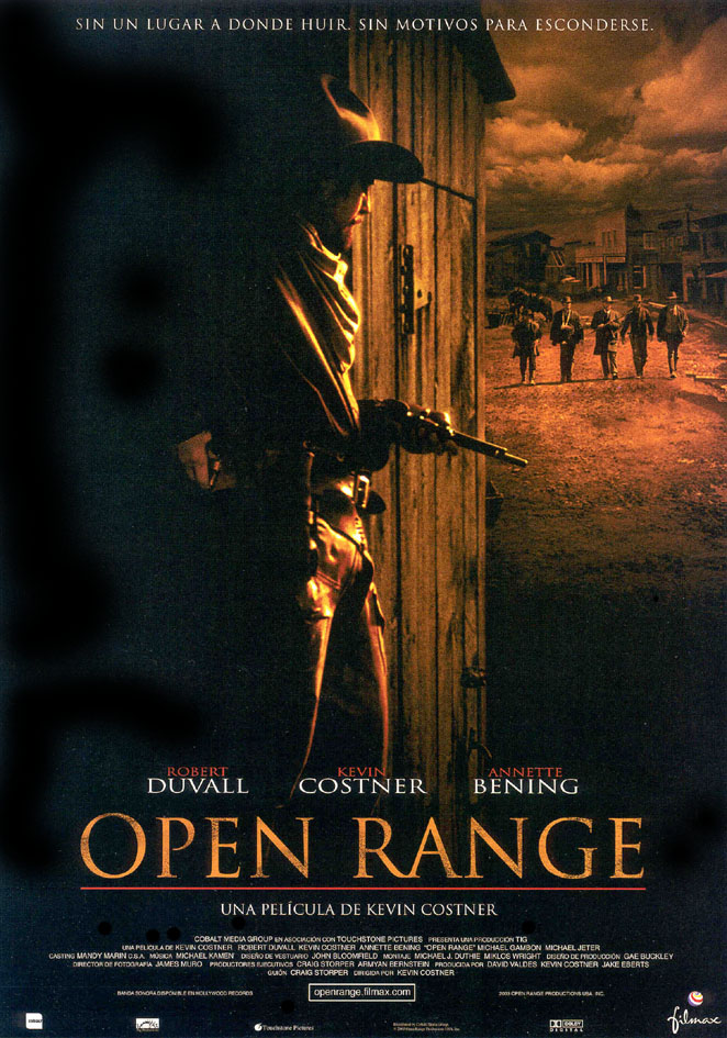 Open Range - Carteles