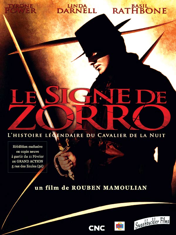 Le Signe de Zorro - Affiches