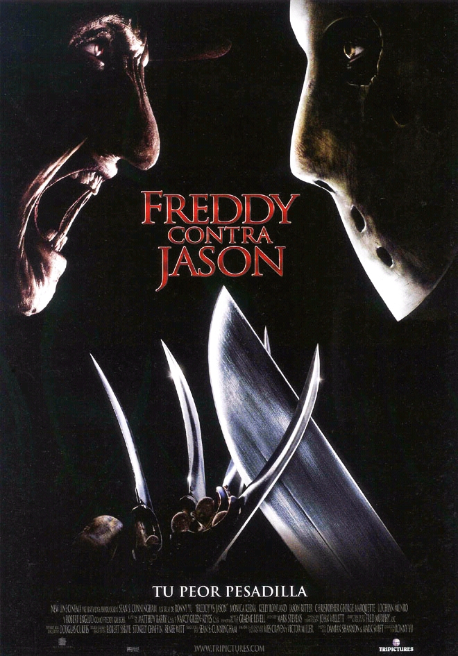 Freddy contra Jason - Carteles