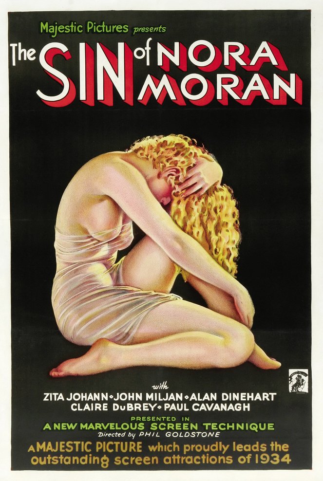 The Sin of Nora Moran - Affiches