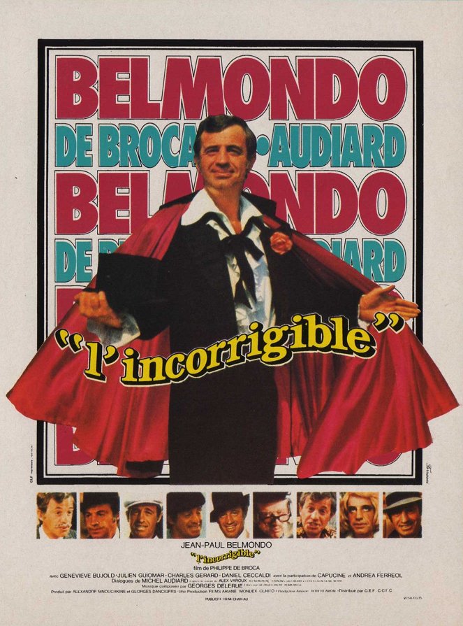 L'incorrigible - Affiches