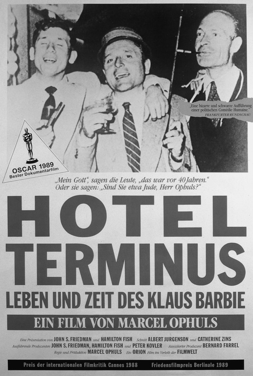 Hotel Terminus - Leben und Zeit von Klaus Barbie - Plakate