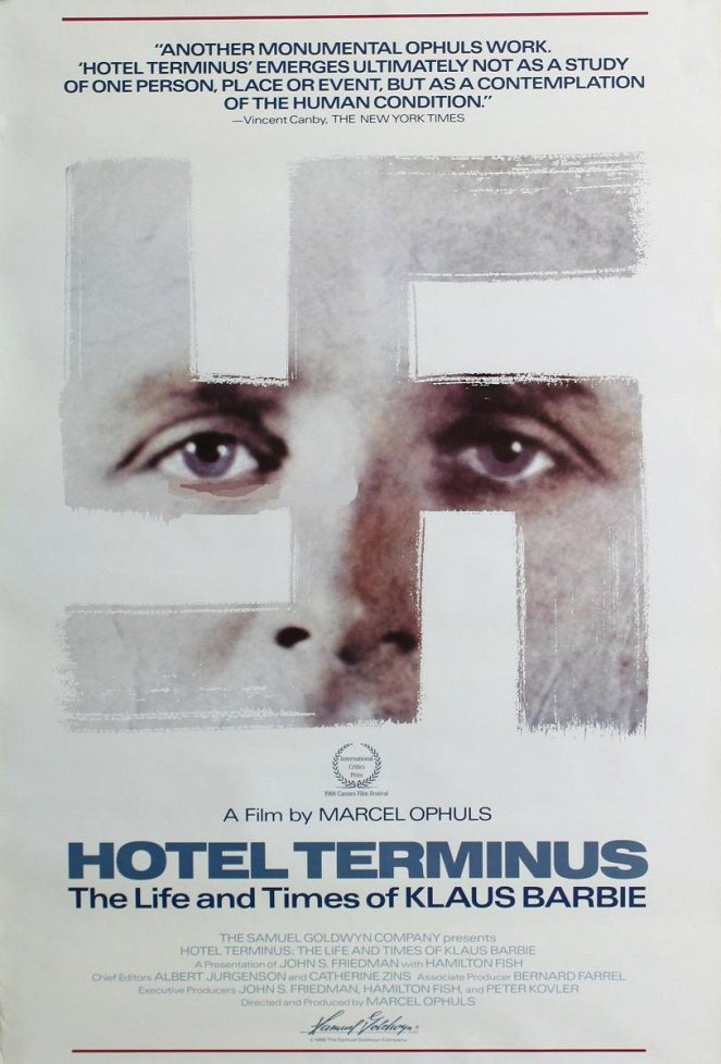 Hotel Terminus - Leben und Zeit von Klaus Barbie - Plakátok