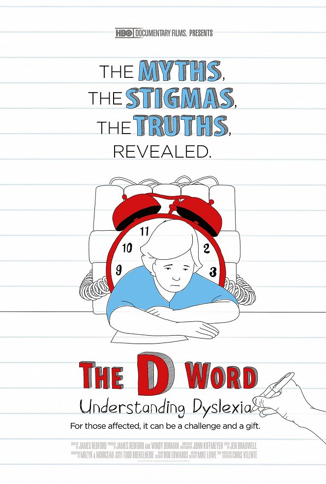 The D Word: Understanding Dyslexia - Plakate