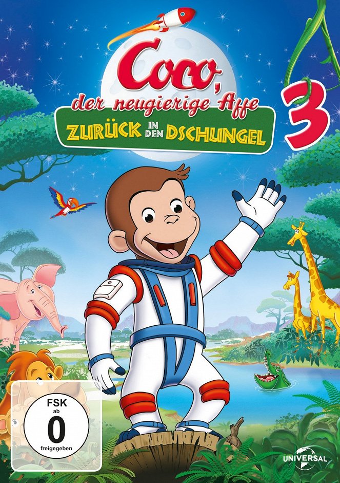 Coco, der neugierige Affe 3 - Zurück in den Dschungel - Plakate