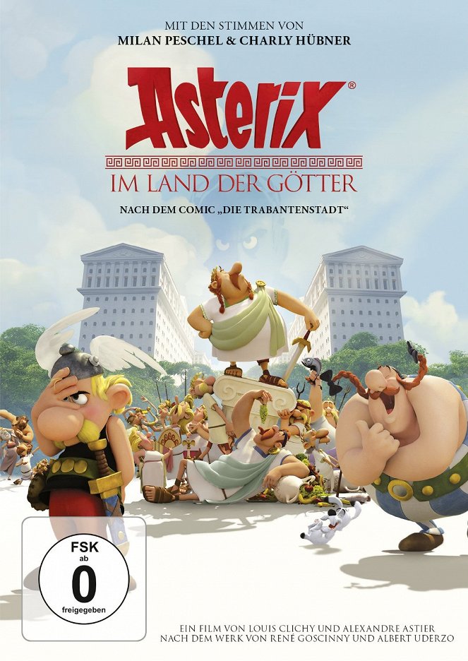 Asterix im Land der Götter - Plakate