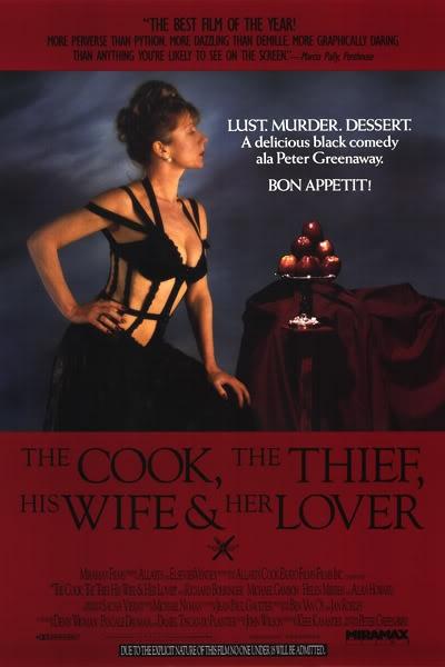 Le Cuisinier, le voleur, sa femme et son amant - Affiches