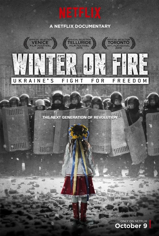 Winter on Fire: Ukraine's Fight For Freedom - Julisteet