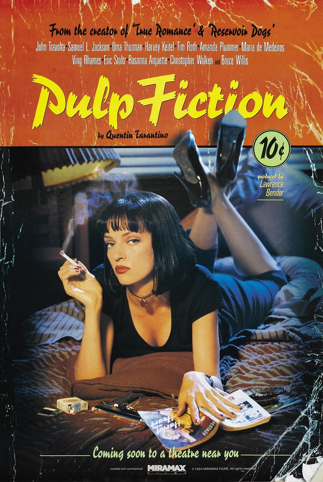 Pulp Fiction - Tarinoita väkivallasta - Julisteet