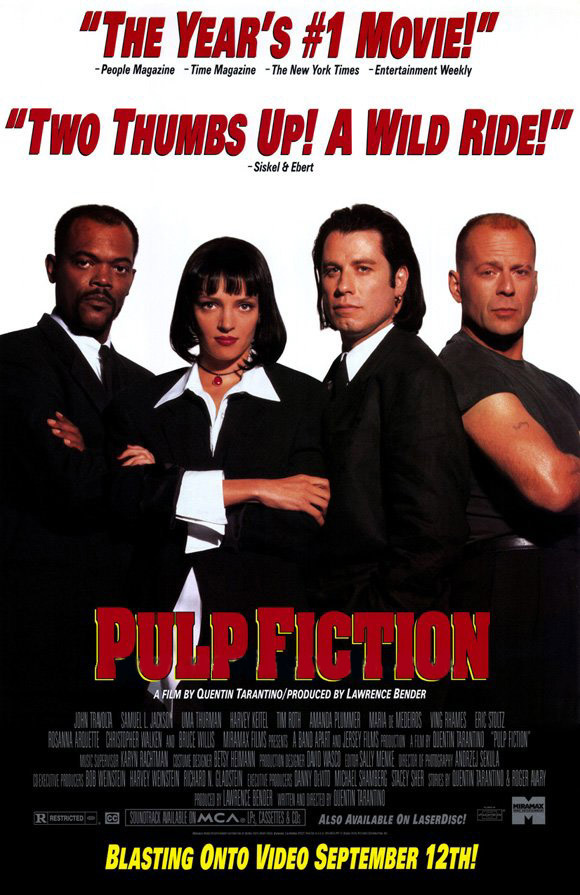 Pulp Fiction: Historky z podsvetia - Plagáty