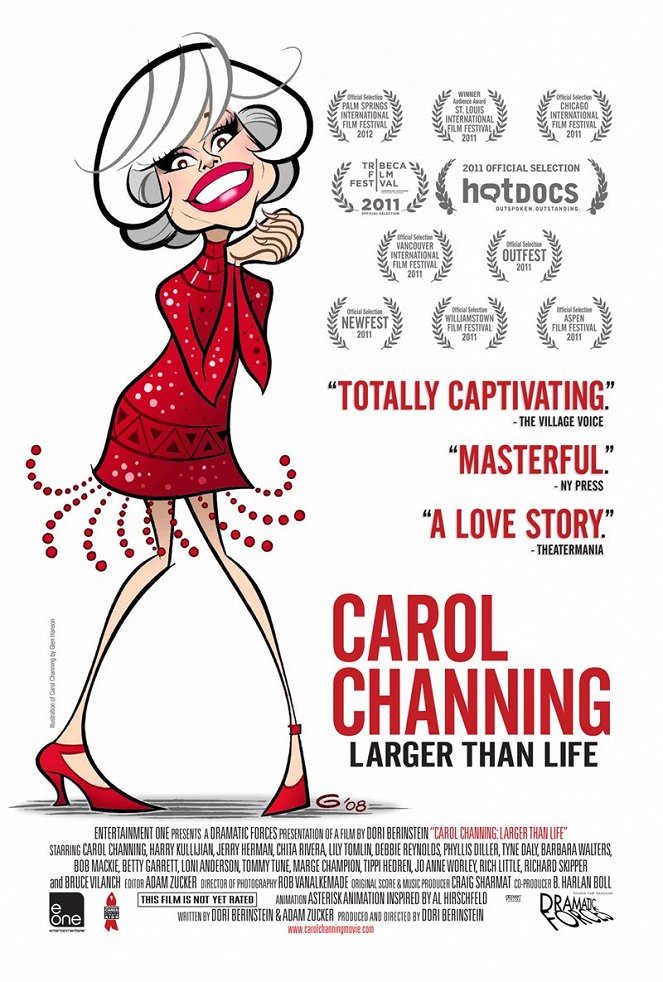 Carol Channing: Larger Than Life - Plakátok