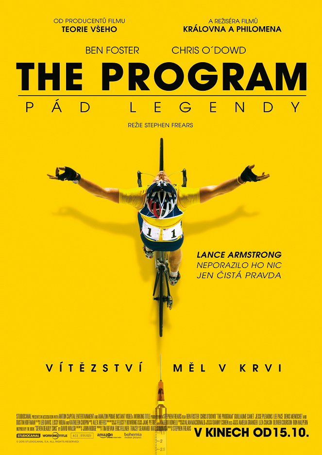 The Program: Pád legendy - Plakáty