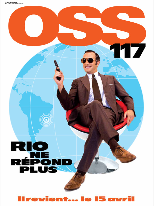 OSS 117: Rio nie odpowiada - Plakaty