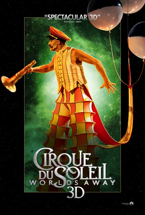 Cirque du Soleil: Vzdálené světy 3D - Plakáty