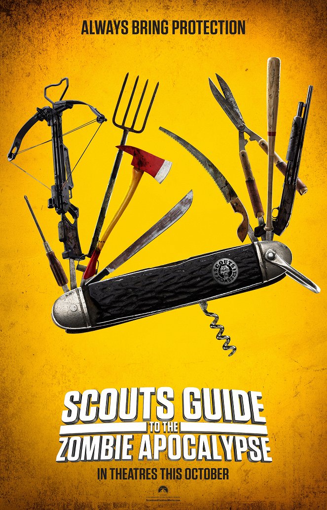 Scouts Guide to the Zombie Apocalypse - Julisteet
