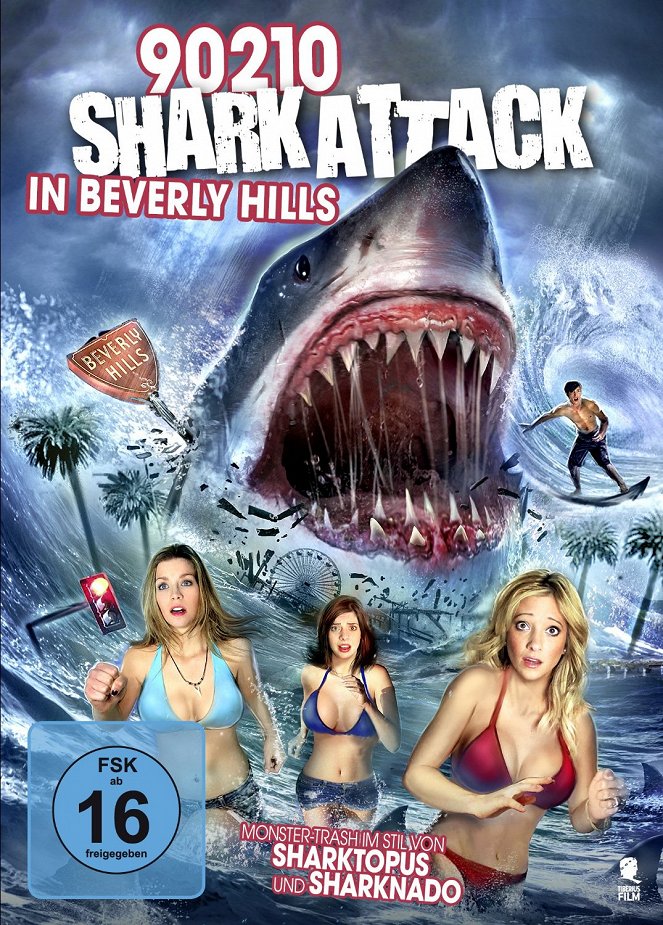 90210 Shark Attack in Beverly Hills - Plakate