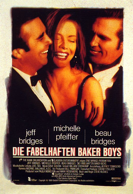 Die Fabelhaften Baker Boys - Plakate
