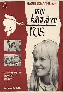 Min kära är en ros - Affiches