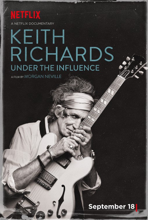 Keith Richards: Under the Influence - Affiches