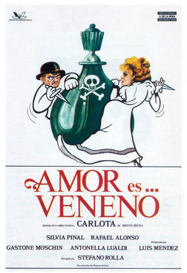 Carlota: Amor es... veneno - Plakáty