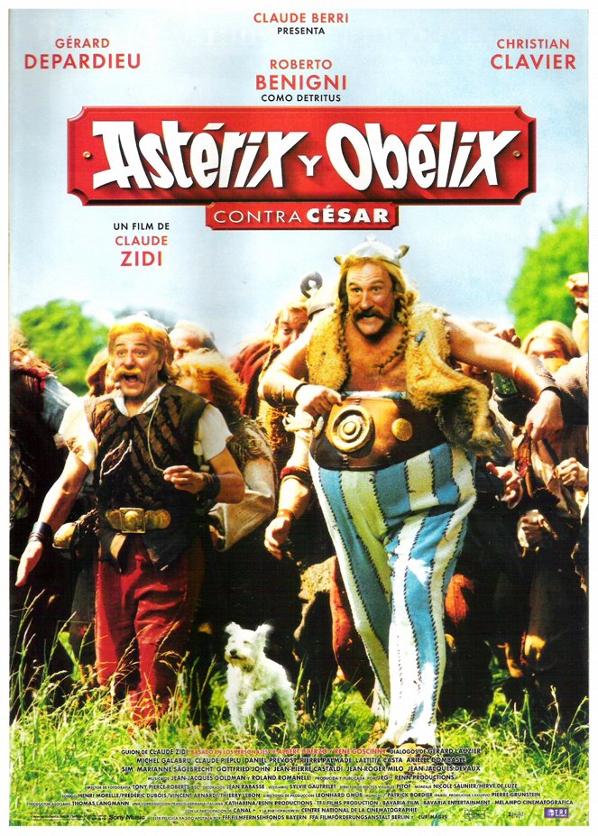 Astérix et Obélix contre César - Affiches