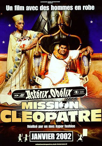 Asterix és Obelix: A Kleopátra-küldetés - Plakátok