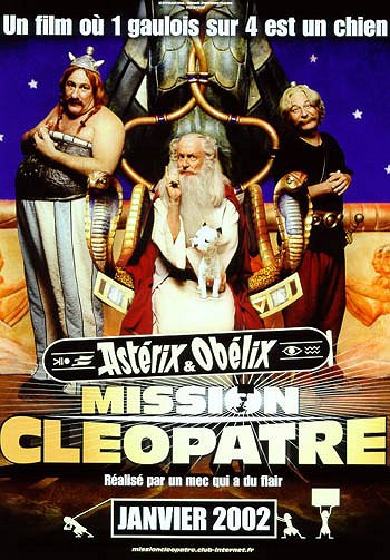 Astérix y Obélix: Misión Cleopatra - Carteles