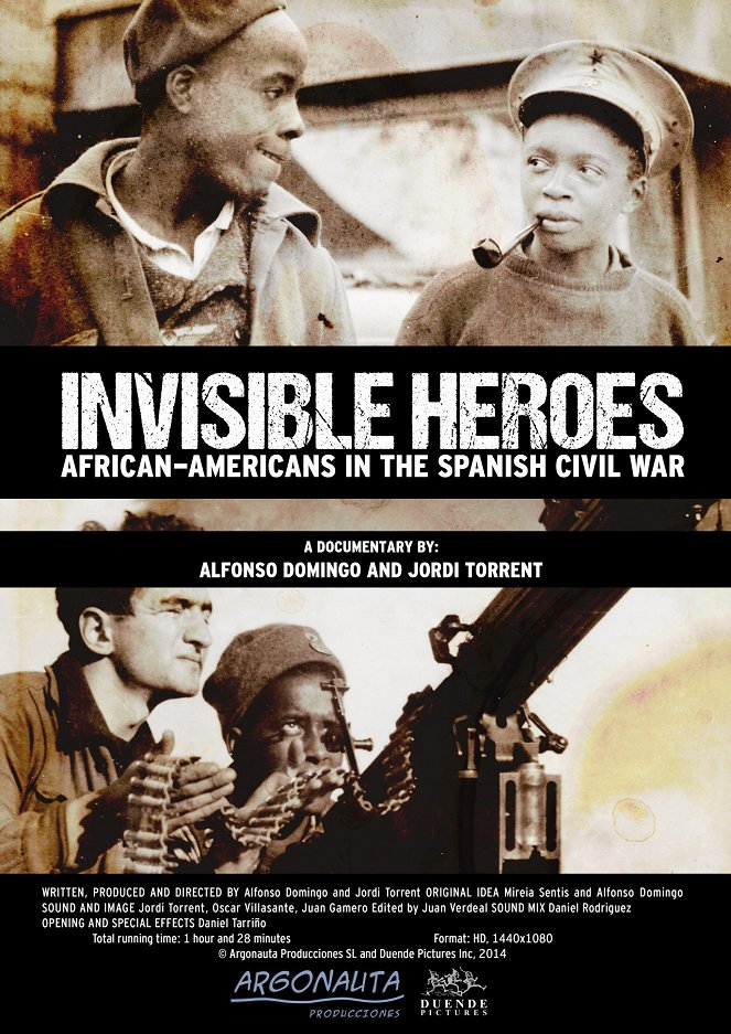 Invisible Heroes: African-Americans in the Spanish Civil War - Julisteet