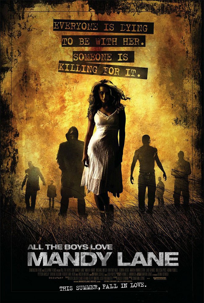 All the Boys Love Mandy Lane - Plakátok